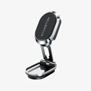 H'MASTON suporte para celular veicular, com design moderno e ajustável, ideal para uso no carro, garantindo segurança e praticidade na hora de dirigir.