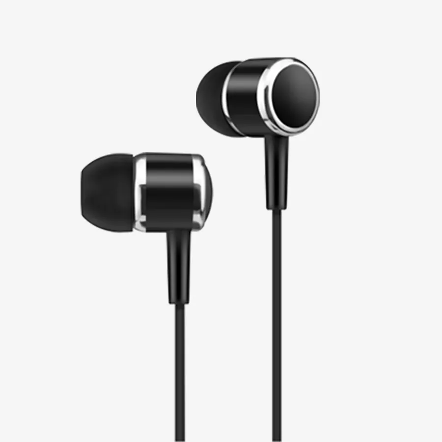Ficheiros de áudio com fones de ouvido em estilo esportivo preto e prata, ideais para atividades físicas, lazer ou uso diário, destacando produtos de qualidade e conforto da H’MASTON.