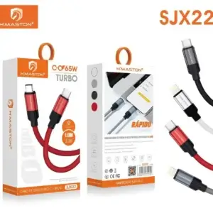 HDMI H'MASTON, cabo de dados para carregamento rápido e transferência, compatível com dispositivos móveis, alta qualidade, resistência e velocidade, ideal para smartphones.