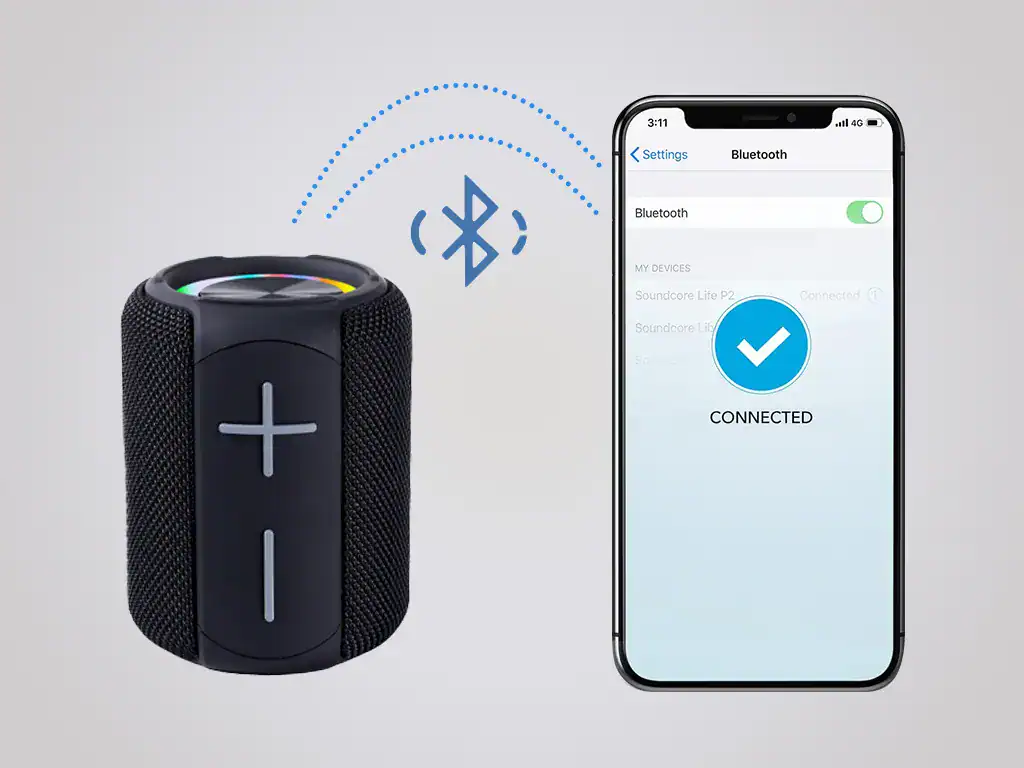 Caixa de som Bluetooth