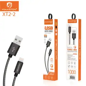 Cabos USB para celular H'Maston, alta tecnologia, carregamento rápido, transmissão de dados, resistente IP8, design moderno, compatível com diversos dispositivos móveis, versão XT2-2.