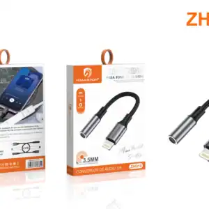 HMaston ZHQ19 Adaptador Lightning para P2 Fone de Ouvido