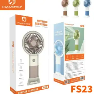 HMaston FS23 Ventilador Portátil Compacto e Eficiente