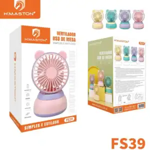 HMaston FS39 Ventilador Portátil Silencioso e Eficiente