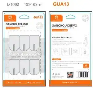 HMaston GUA13 Gancho para Uso Doméstico e Profissional