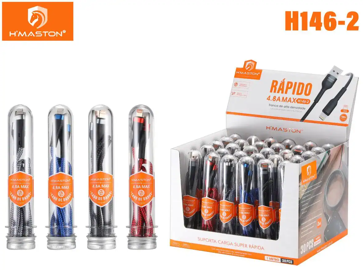 HMaston H146-2 Cabo USB para Carregamento Rápido