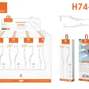 HMaston H74-3 Cabo USB para Carregamento Rápido