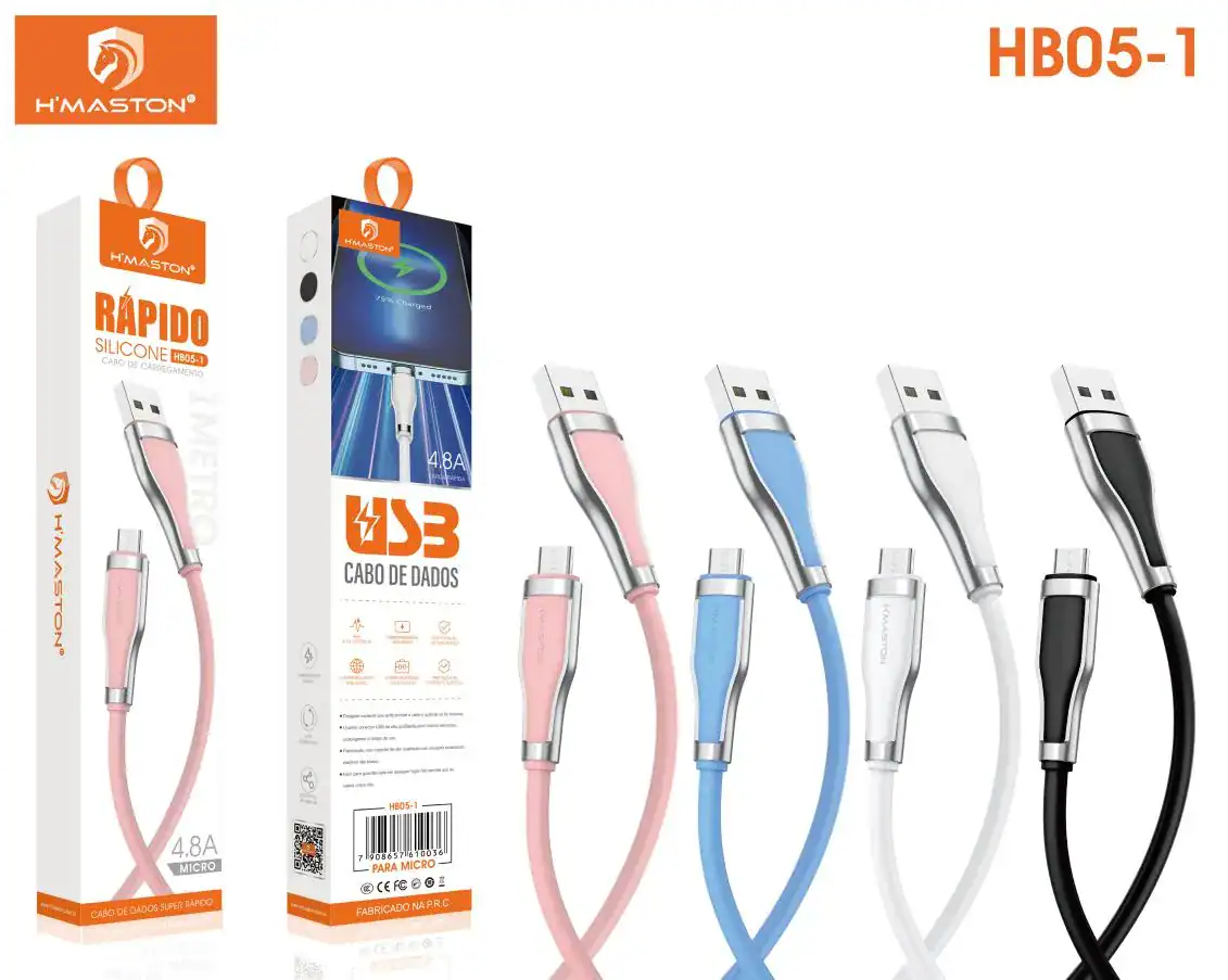 HMaston HB05-1 Cabo USB para Carregamento Rápido