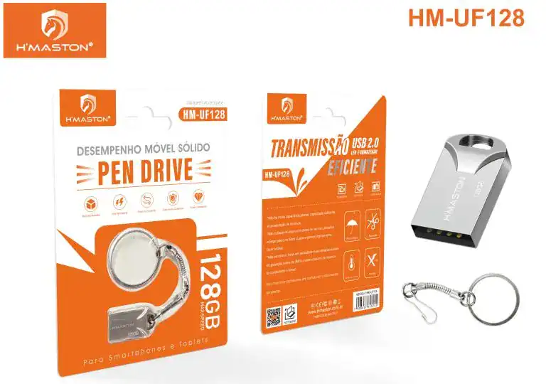 HMaston HM-UF128 Fone Bluetooth 5.0 Áudio HD