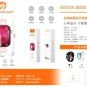 HMaston INK14 MiNi Relógio Inteligente Bluetooth Fitness