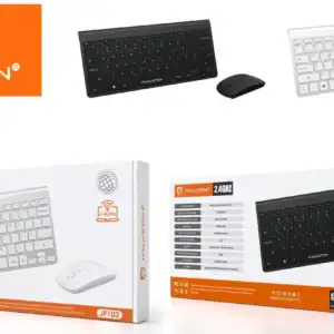 HMaston JP102 Kit Teclado e Mouse sem Fio Bluetooth