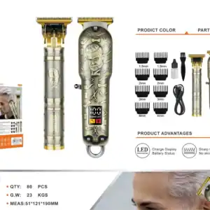 HMaston LFJ08 Máquina de Cortar Cabelo Sem Fio – Praticidade e Conforto no Uso Diário
