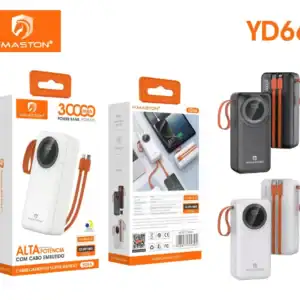 HMaston YD66 Carregador Portátil 10000mAh USB-C