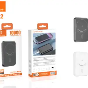 Bateria portátil H'Maston YD42 de 22.5W com carregador rápido, ideal para recarregar dispositivos móveis com alta eficiência e praticidade.