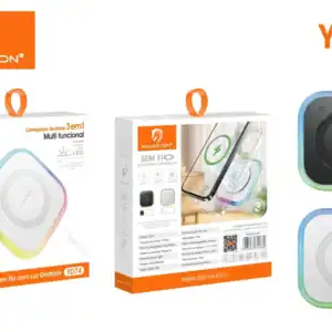 Fone de ouvido Bluetooth YD74 com tecnologia 5.3, som Super Bass, design compacto e confortável, ideal para quem busca qualidade sonora e praticidade no dia a dia.