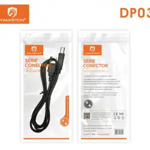 Cabo USB A para USB B para impressoras, compatível com modelos HMaston DP03, garantindo conexão confiável e alta performance. Ideal para impressoras e dispositivos USB.