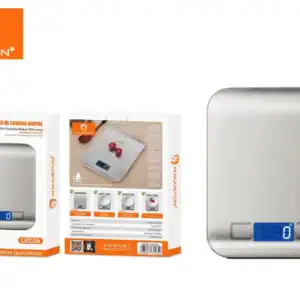 Balança digital de cozinha HMaston DZC06 com sensores de alta performance para precisão na pesagem de alimentos. Design compacto e fácil de usar, ideal para cozinhas modernas.