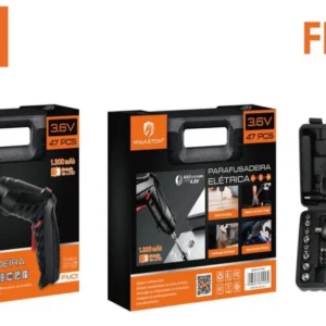 HMaston FM01 Parafusadeira Elétrica Bateria 3.6V