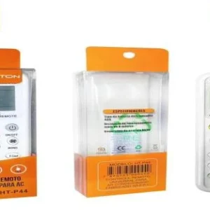 HMaston HT-P44 Controle Remoto para Ar Condicionado Universal HT-P44 HMASTON Compatibilidade Universal com a maioria dos modelos de ar condicionado