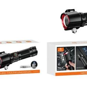 HMaston HW14 Lanterna LED com Bateria interna recarregável de 1500mAh