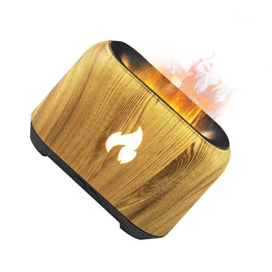Lareira elétrica com acabamento em madeira, ideal para decoração aconchegante e moderna, proporcionando calor e charme ao ambiente. Perfeita para criar ambientes acolhedores em sua casa ou escritório.