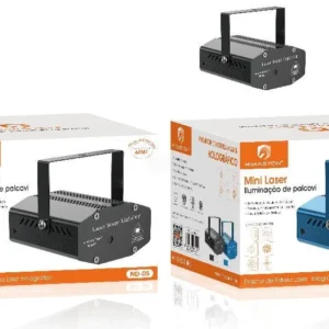 HMaston ND05 Mini Projetor Laser com controle remoto