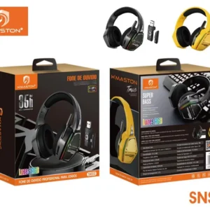 HMaston SNS13 Headset Gamer Hmaston SNS13 sem FIO com Conexão Bluetooth 5.3