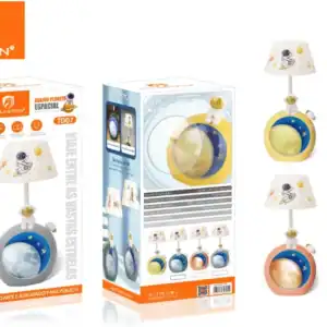 HMaston TD07 Luminária Design astronauta e lua