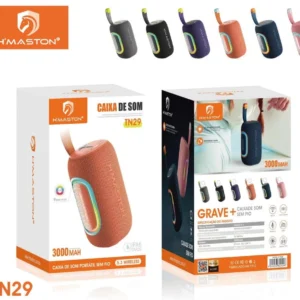HMaston TN29 Caixa De Som Bluetooth com Conexão Bluetooth 5.3