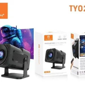 HMaston TY02-PRO Projetor Portátil com Resolução HD de 1020 x 720p
