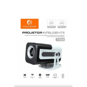 HMaston TY04 Projetor Inteligente com Suporte a conteúdo em 4K