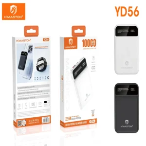 HMaston YD56 Power Bank com Capacidade de 20000mAh