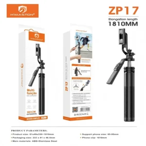 HMaston ZP17 Tripé Extensível 181cm com Comprimento ajustável de até 181 centímetros