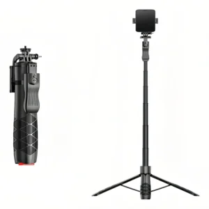 HMaston ZP26 Tripé Bastão De Selfie Comprimento Estendido: 153cm