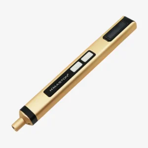 Caneta de limpeza facial portátil H'MASTON com tecnologia avançada para cuidados de pele, removendo cravos e impurezas de forma eficaz e segura. Ideal para uso diário e viagens.